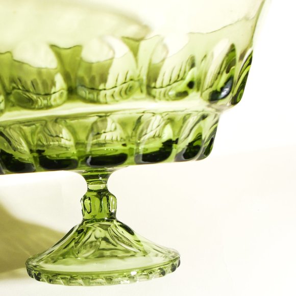 Vintage Thumbprint Fruit Pedestal - Picture 4 of 5